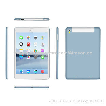 7.85-inch Quad-core 3G Tablet Phones, 1,024 x 768P/IPS, 1/8GB, Built-in WiFi/BT/FM/GPS/Classical ID